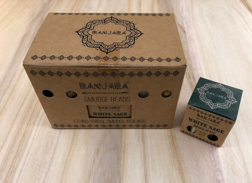 Incienso bombita Salvia Blanca Banjara